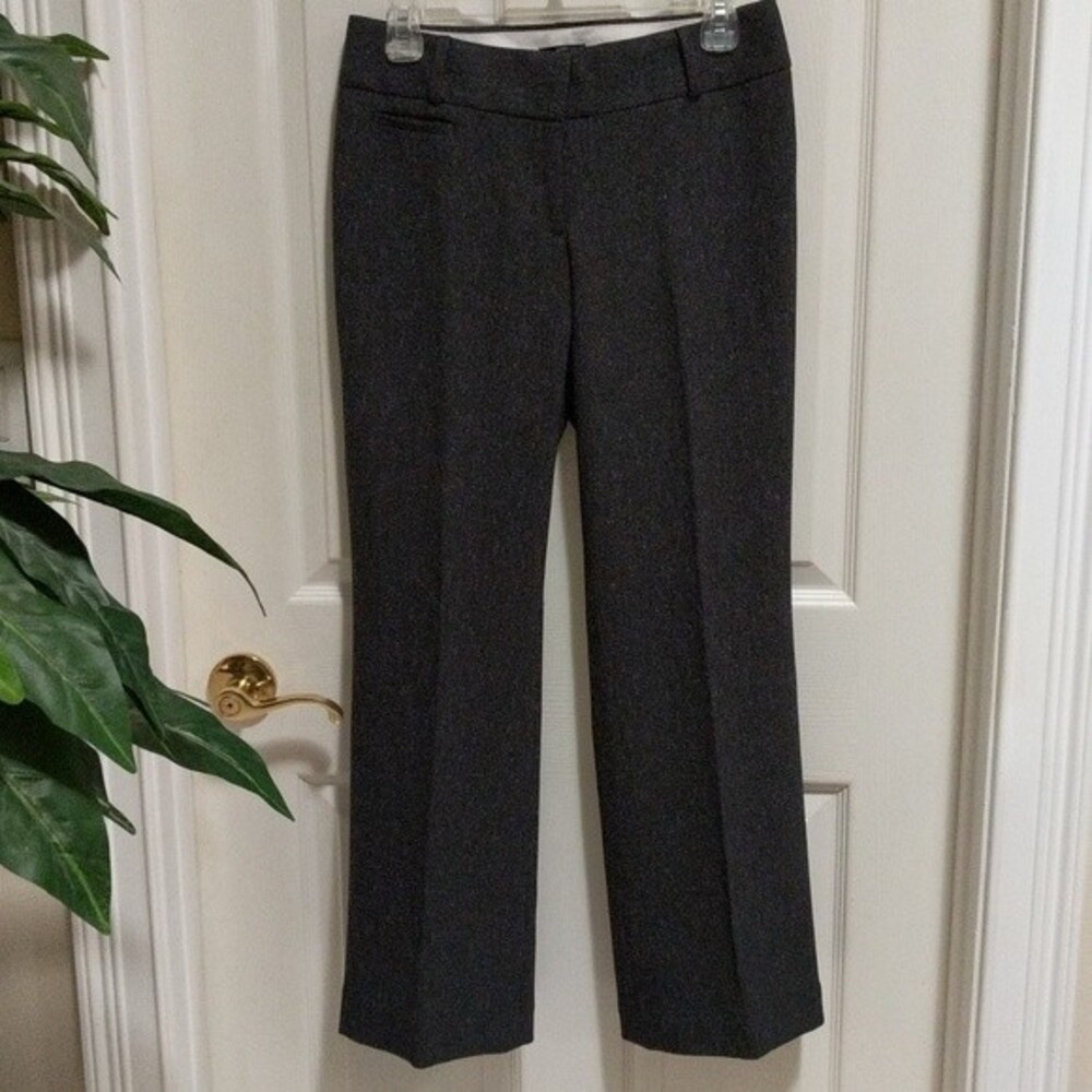 Ann Taylor Loft Julie Trouser - Heather Gray Size 0